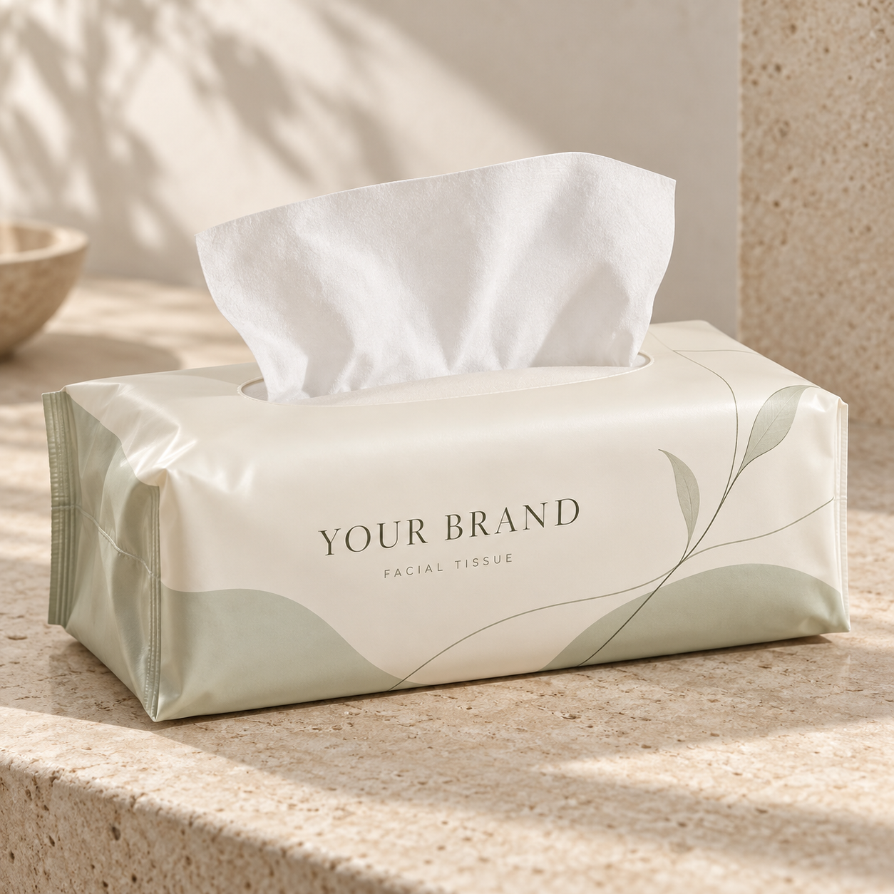 huayu — KI-Verpackungsentwurf · Kein echtes Produktfoto